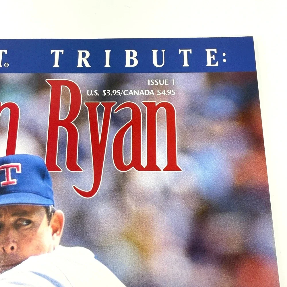 Beckett Nolan Ryan Magazine Issue 1 Baseball Tribute 1993 Collectible
